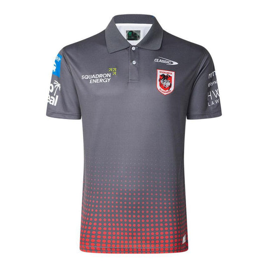 St George Illawarra Dragons 2025 Team Polo Shirt
