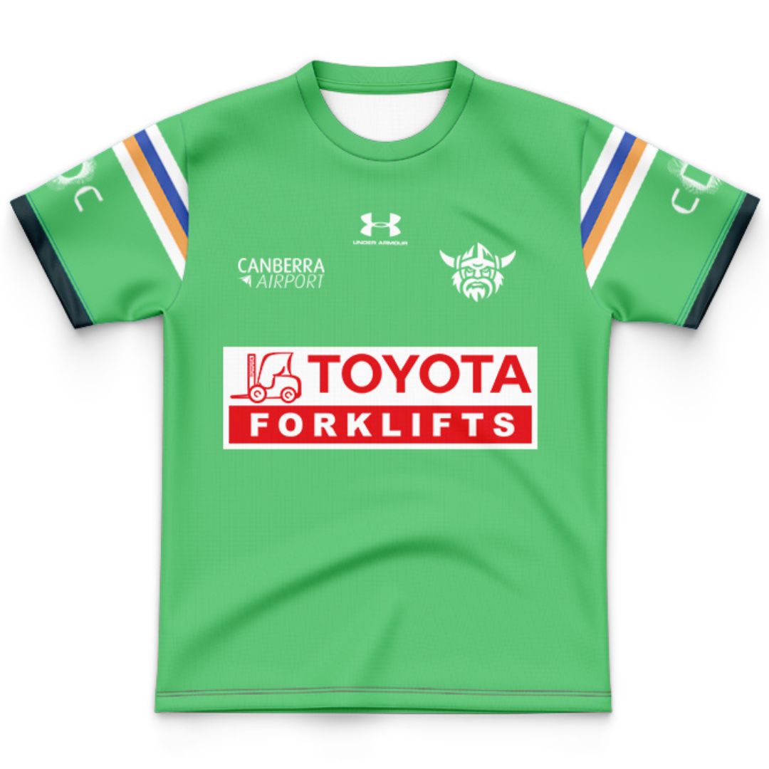 Canberra Raiders 2026 Kids Home Jersey