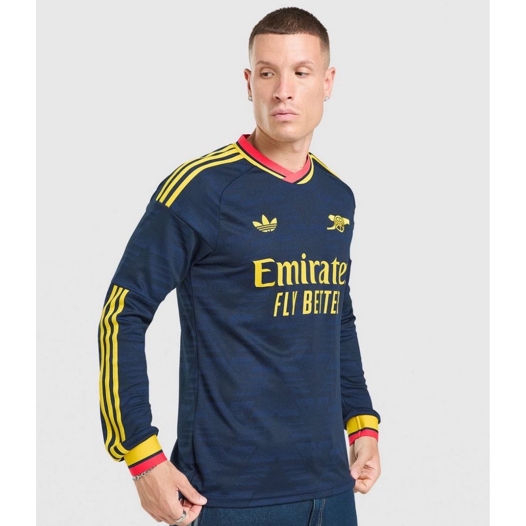 Arsenal Gunners 2026/27 Long Sleeve Away Jersey Shirt