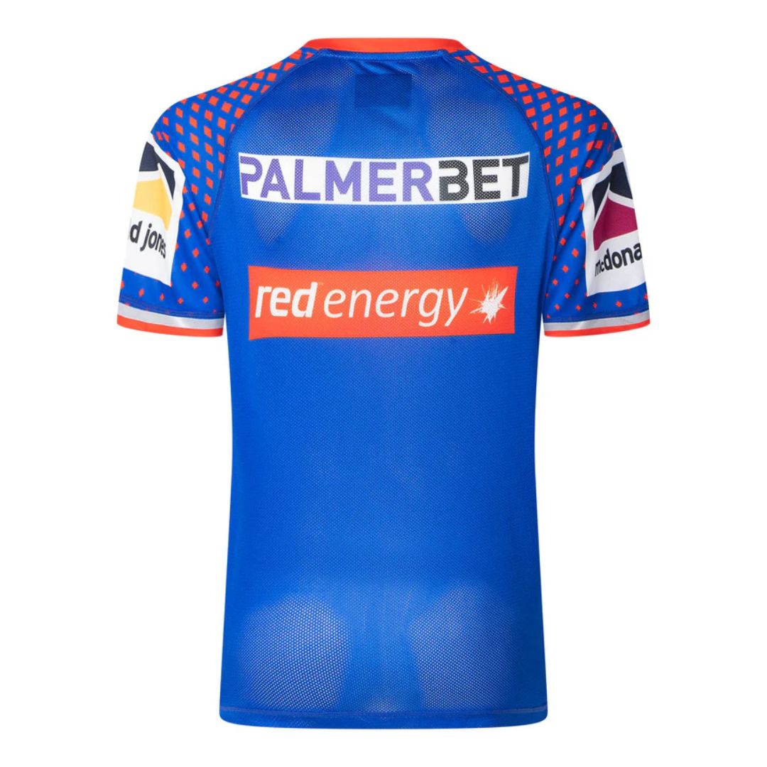 Newcastle Knights 2025 Blue Pro Training Shirt