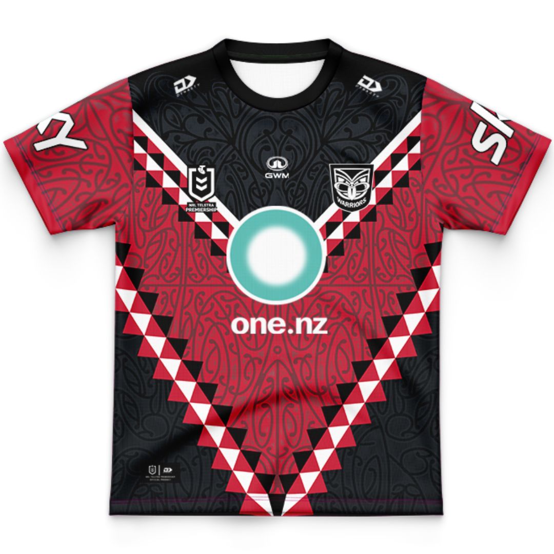 New Zealand Warriors 2026 Kids Te Ārah Jersey
