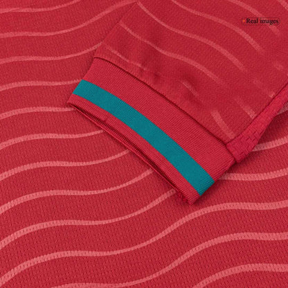 Portugal 2026 Cristiano Ronaldo Soccer World Cup of Football Long Sleeve Home Jersey Shirt