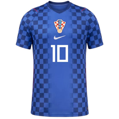 Croatia 2026 World Cup Modrić #10 Away Jersey Shirt