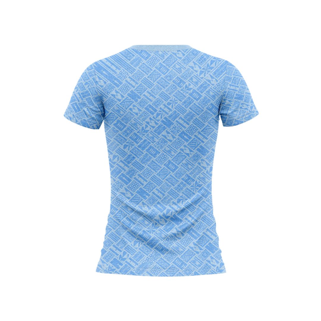 New Zealand Warriors 2025 Women's Blue Pasifika Shirt