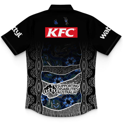 Canterbury Bankstown Bulldogs 2026 Kids Indigenous Training Polo Shirt