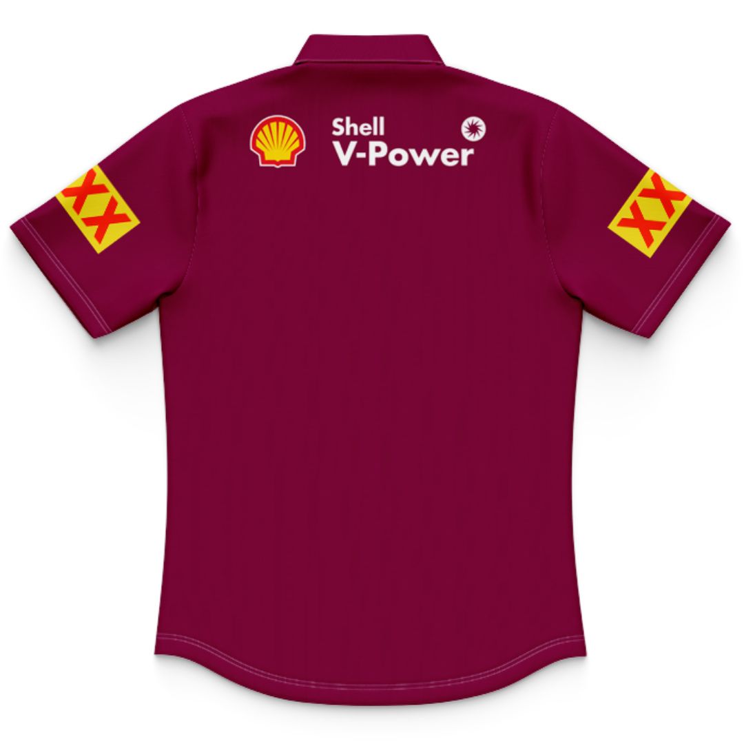 Queensland Maroons 2025 State Of Origin Kids Training Polo Shirt