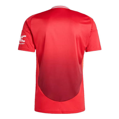 Manchester United 2024/25 Home Jersey Shirt (Add Your Own Name & Number)