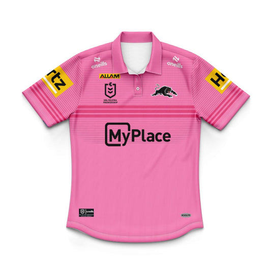 Penrith Panthers 2025 Kids Away Polo Shirt