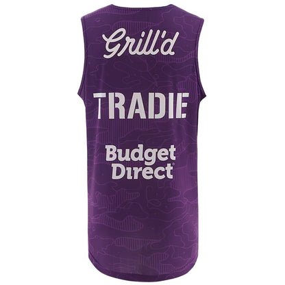 Melbourne Storm 2026 Purple Training Singlet