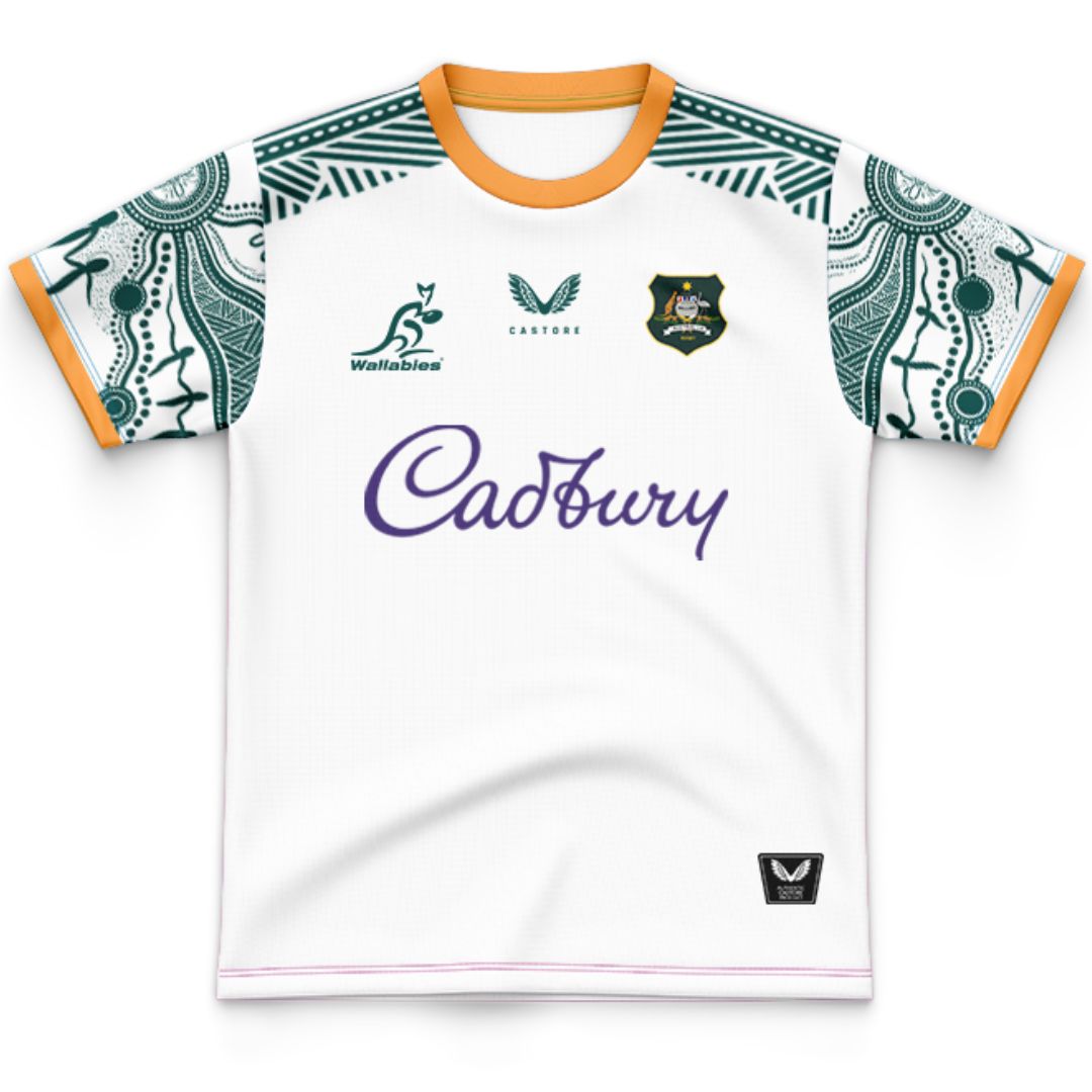 Australian Wallabies 2026 First Nation Alternate Kids Jersey