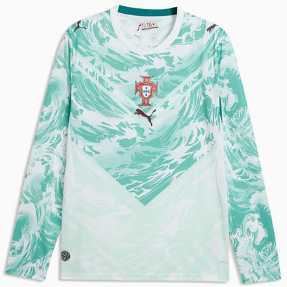 Portugal 2026 Soccer World Cup of Football Long Sleeve Away Jersey Shirt