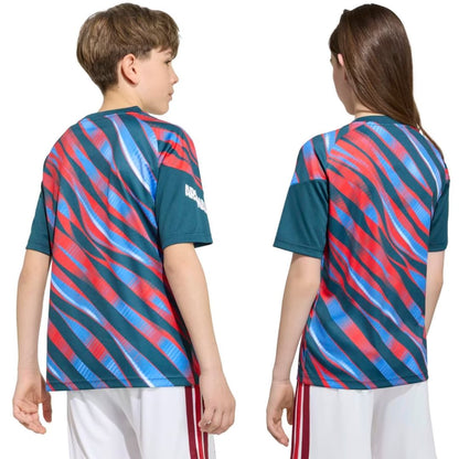 Arsenal Gunners 2026/27 Kid's Pre Match Shirt and Shorts Kit