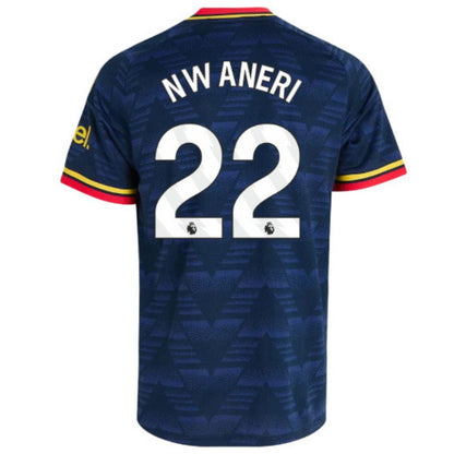 Arsenal Gunners 2026/27 Nwaneri #22 Away Jersey Shirt