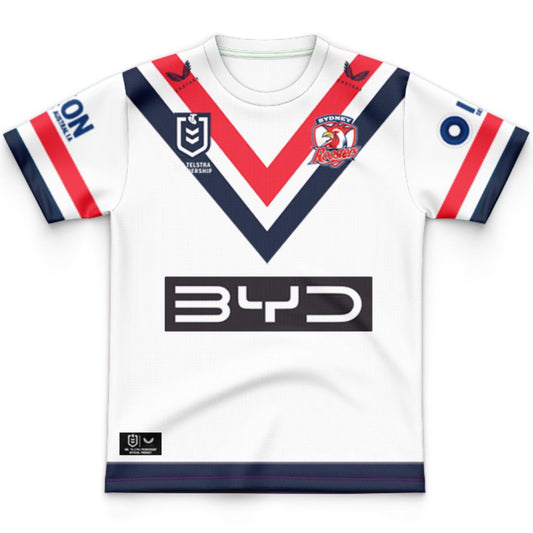 Sydney Roosters 2025 Kids Away Jersey