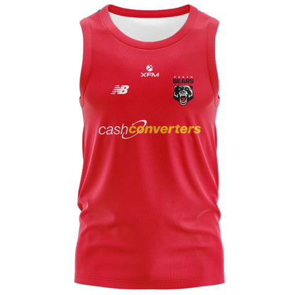 Perth Bears 2027 Red Training Singlet