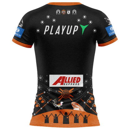 Wests Tigers 2025 Women's Indigenous Shirt