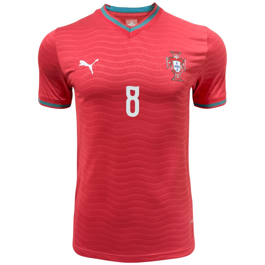 Portugal 2026 B.Fernandes Soccer World Cup of Football Players Edition Home Jersey Shirt