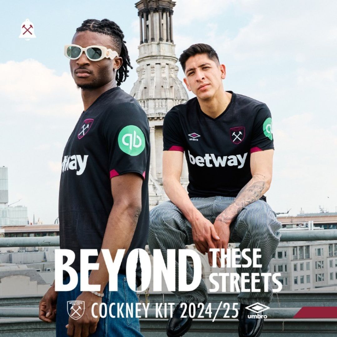West Ham United 2024/25 Away Jersey Shirt