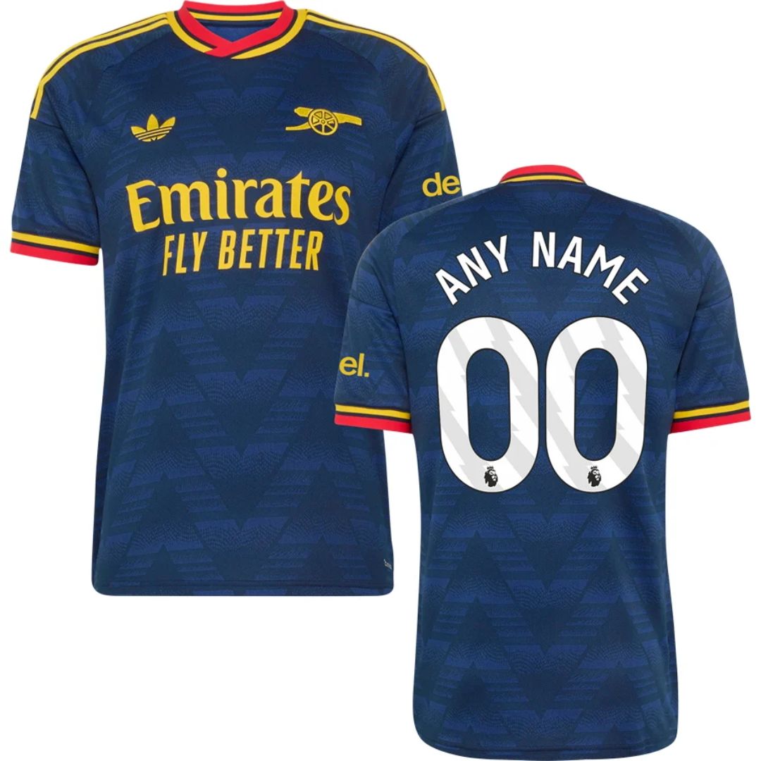 Arsenal Gunners 2026/27 Away Jersey Shirt (Add Your Own Name and Number)