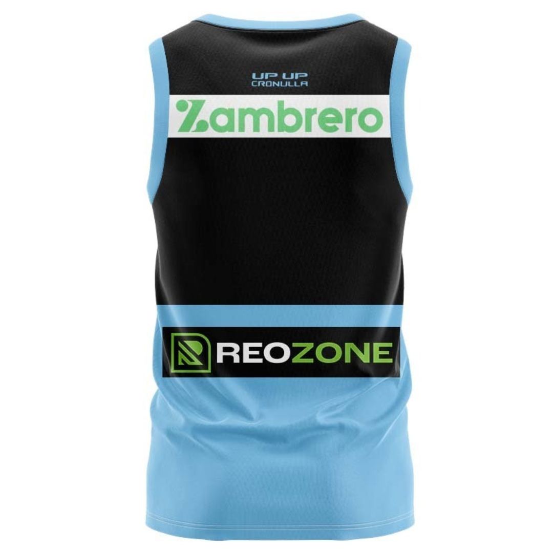 Cronulla Sutherland Sharks 2026 Home Singlet (Copy)