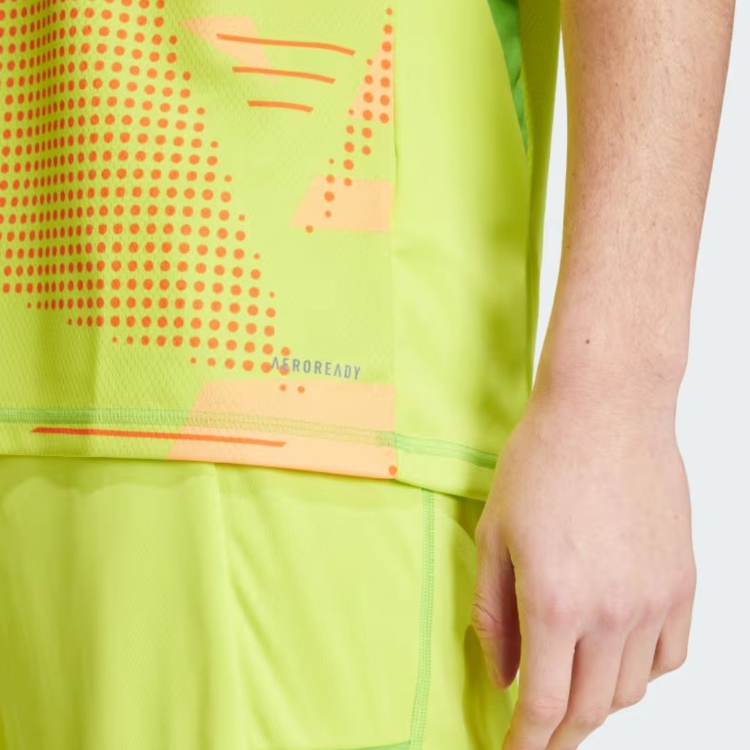 Arsenal Gunners 2024/25 Goalkeeper Short Sleeve Jersey Shirt