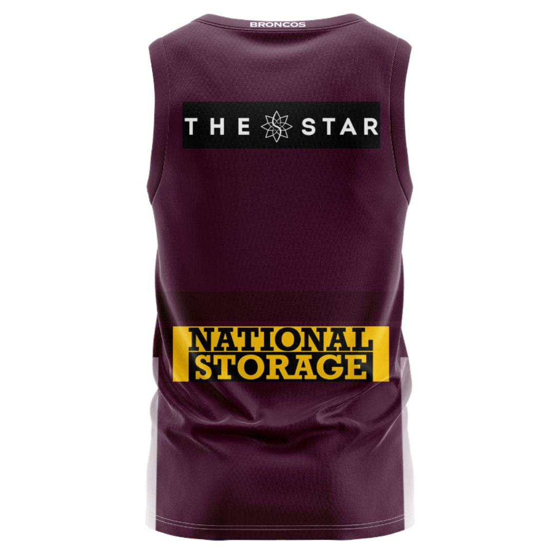 Brisbane Broncos 2026 Home Singlet