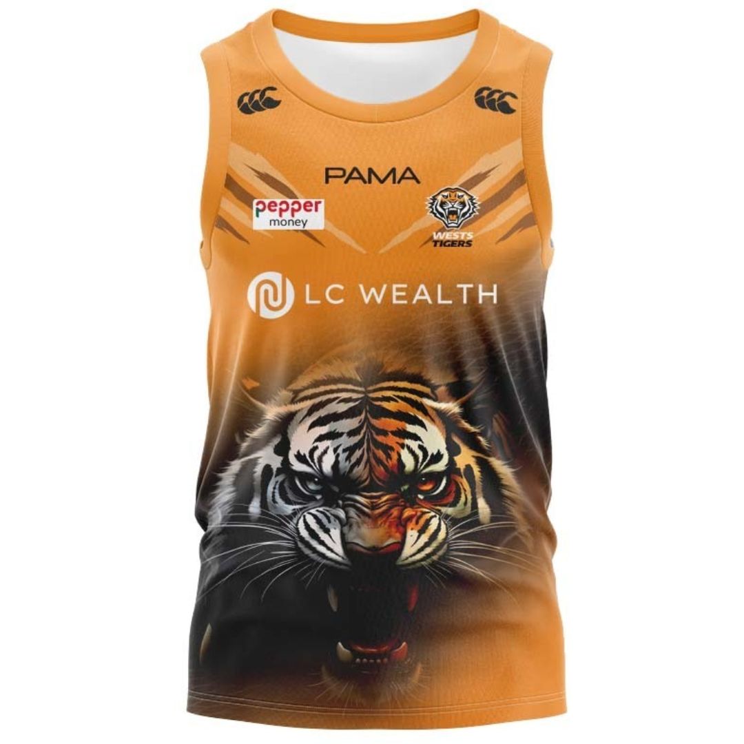 Wests Tigers 2026 Training Singlet