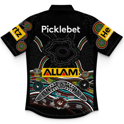 Penrith Panthers 2026 Kids Indigenous Polo Shirt