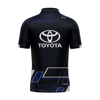 North Queensland Cowboys 2025 Black Training Polo Shirt