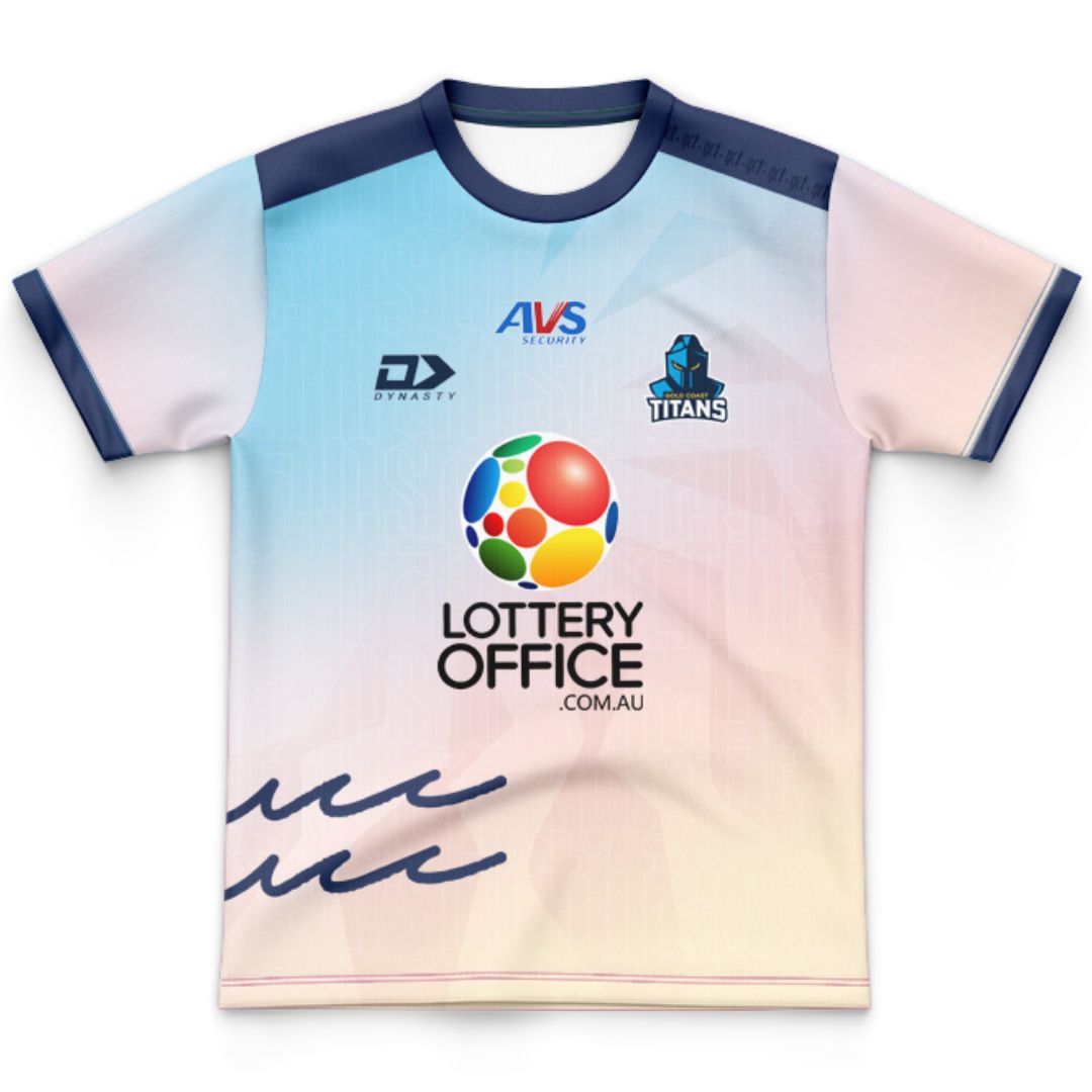 Gold Coast Titans 2026 Kids Away Shirt