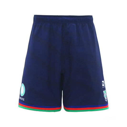 New Zealand Warriors 2025 Navy Blue Long Gym Shorts