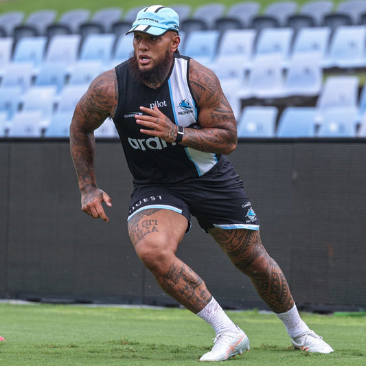 Cronulla Sutherland Sharks 2026 Black Training Singlet