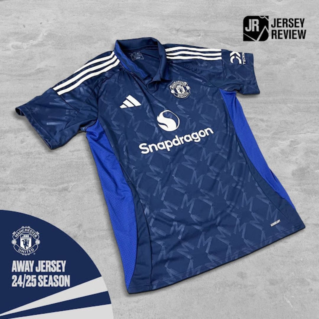 Manchester United 2024/25 Away Jersey Shirt Player's Edition