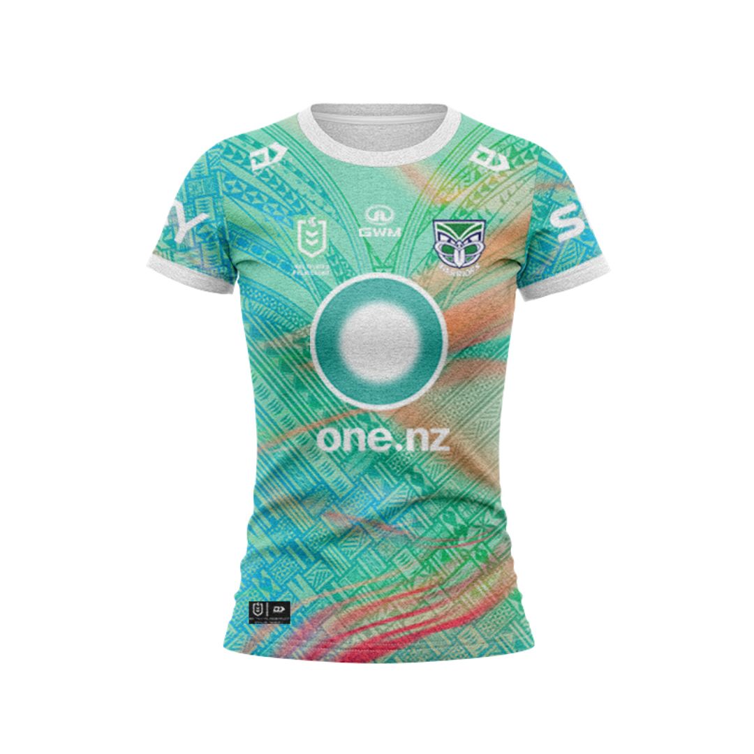 New Zealand Warriors 2025 Women's Pasifika Shirt