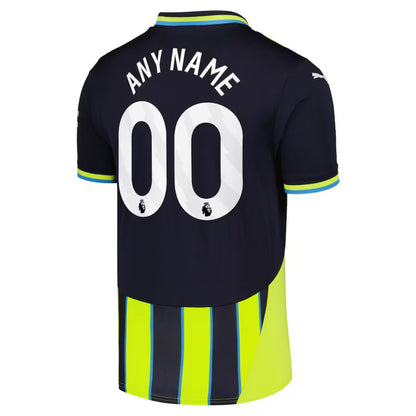 Manchester City 2024/25 Away Jersey Shirt (Add Your Own Name & Number)