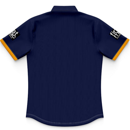 Brisbane Broncos 2026 Kids Navy Blue Training Polo Shirt
