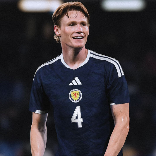 Scotland Football 2026 World Cup McTominay #4 Home Jersey Shirt