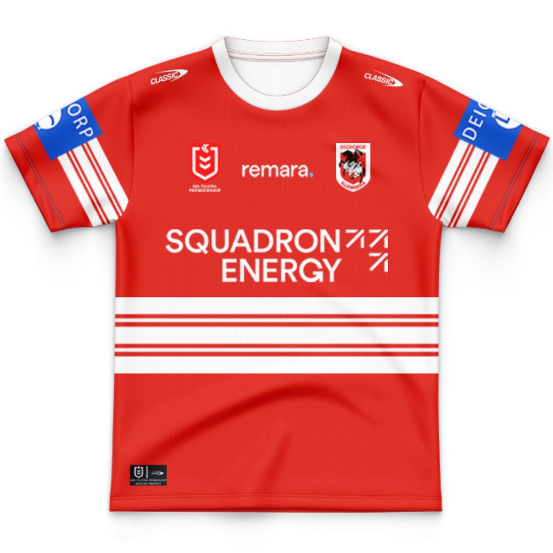 St George Illawarra Dragons 2026 Kids Away Jersey