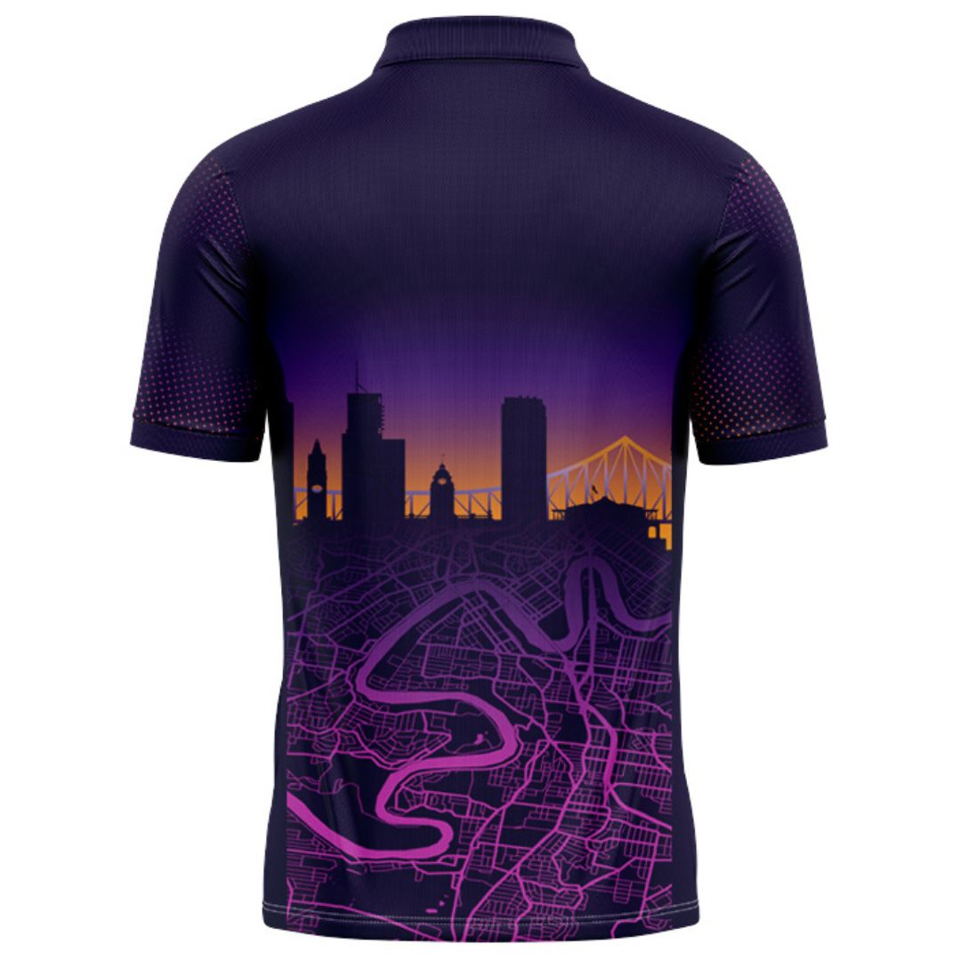 Brisbane Broncos 2026 Run Out Polo Shirt