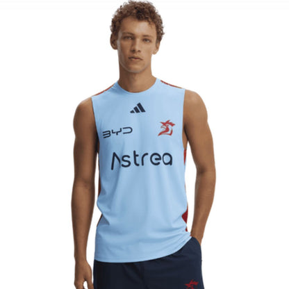 Sydney Roosters 2026 Bondi Blue Training Singlet