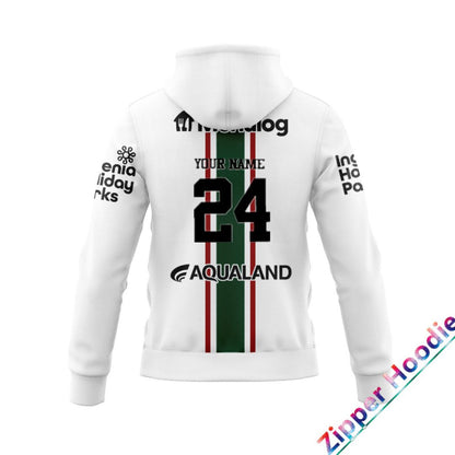 South Sydney Rabbitohs 2024 Alternate Hoodie with Zipper