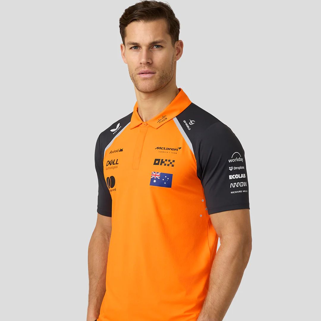 Oscar Piastri McLaren Formula 1 Team Polo Shirt