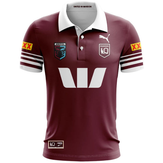 Queensland Maroons 2026 State Of Origin Polo Shirt