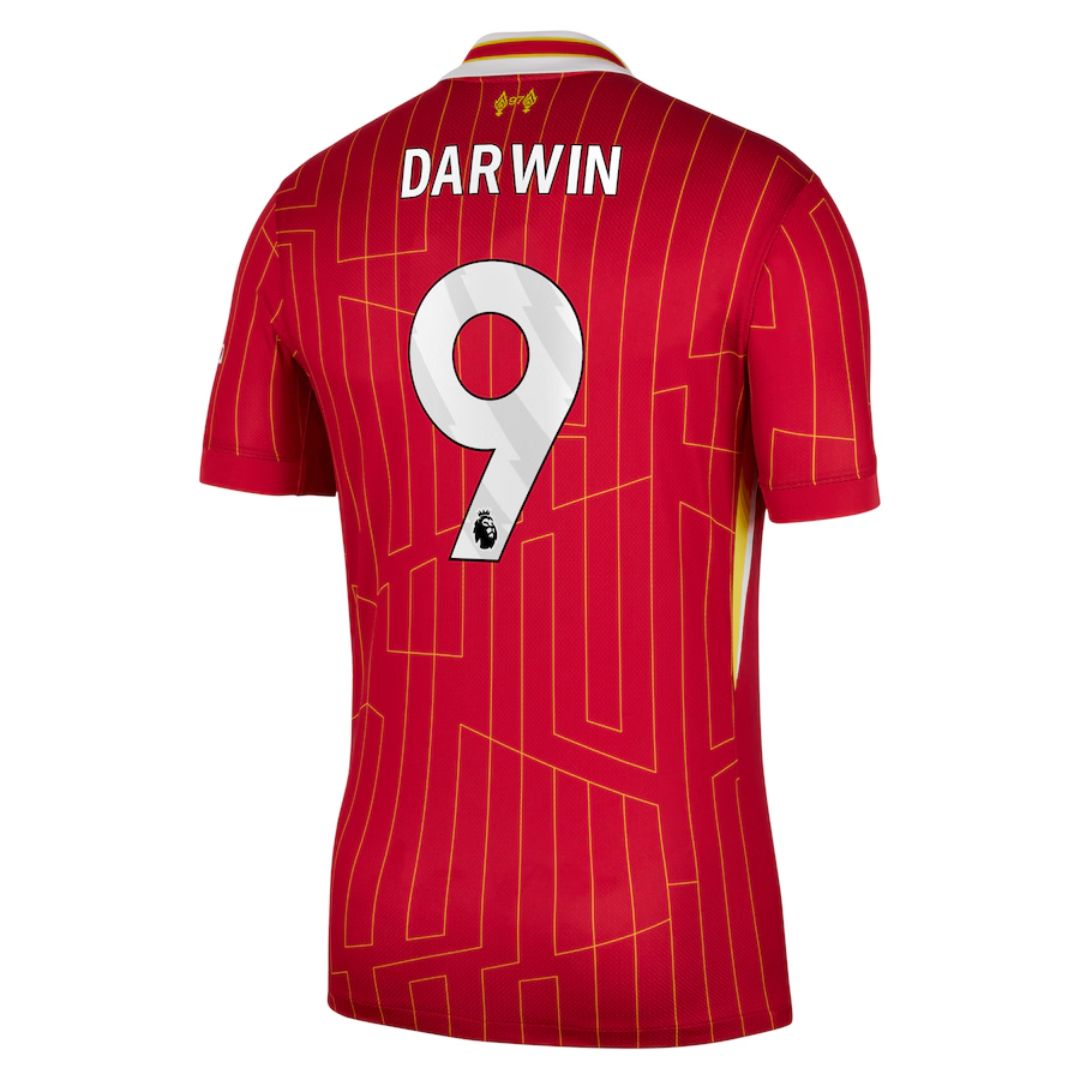 Liverpool 2024/25 Darwin #9 Home Jersey Shirt
