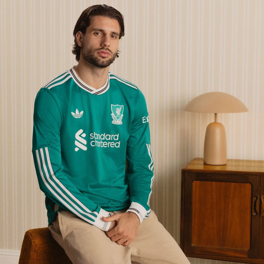Liverpool 2025/26 Player's Edition Long Sleeve Third Jersey Shirt