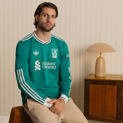 Liverpool 2025/26 Player's Edition Long Sleeve Third Jersey Shirt