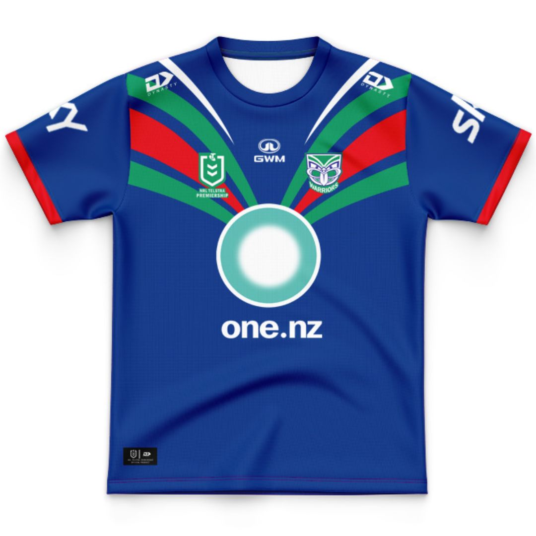 New Zealand Warriors 2026 Kids Home Jersey and Shorts Kit
