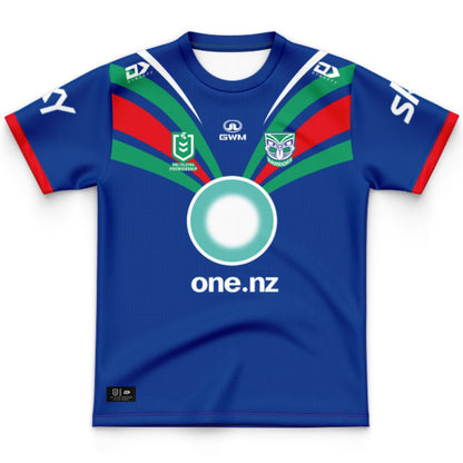 New Zealand Warriors 2026 Kids Home Jersey and Shorts Kit