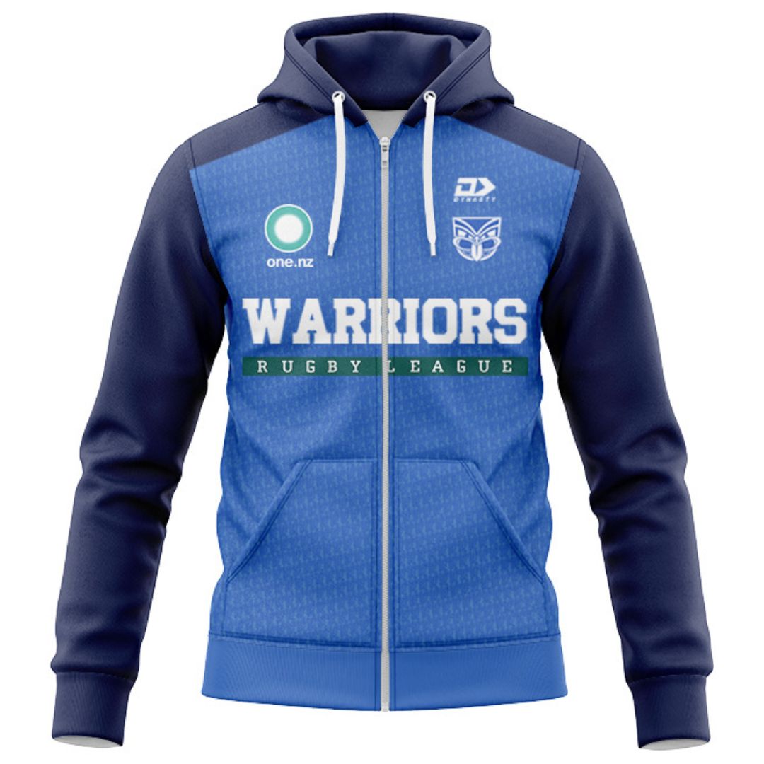 New Zealand Warriors 2026 Coaches Hoodie with Zipper