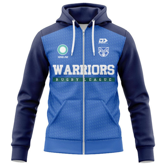 New Zealand Warriors 2026 Coaches Hoodie with Zipper